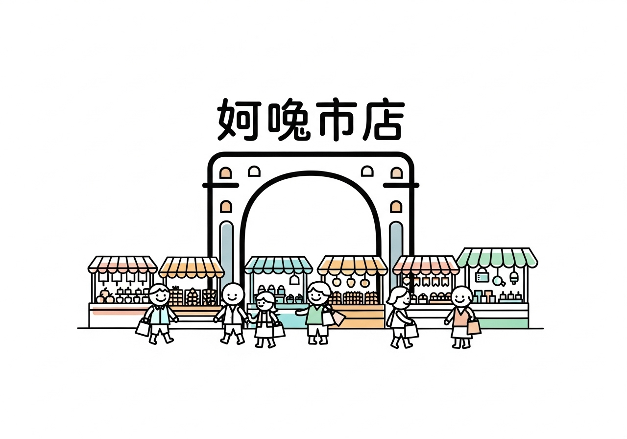 橋賣市集