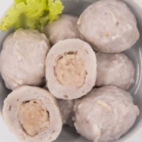 大甲芋頭丸-頂級魚漿與大甲芋頭的完美組合，飽滿香濃風味，滿嘴飄香，Q彈彈牙的美味體驗！