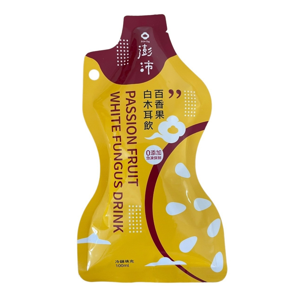 澎沛袋裝隨身包-白木耳百香果