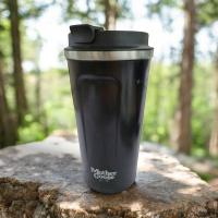 時尚潮流必備！精緻選品經典黑保溫杯，讓你的戶外運動更有型！