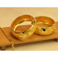 精緻選品｜黃金雕花手鐲，展現你的獨特魅力與高貴品味！