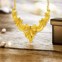 精緻選品！黃金蝴蝶結項鍊，展現優雅魅力的完美飾品