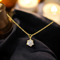 情人節璀璨奢華：鑽石黃金項鍊，愛的永恆象徵