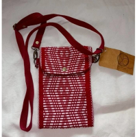 民族編織斜背包