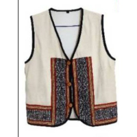 民族風刺繡背心