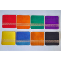 菱格紋系列-杯墊(方形)