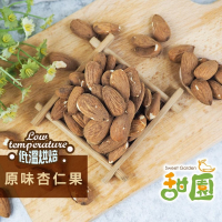 原味杏仁果 350g 低溫烘焙 養生堅果 每日堅果 減醣  綠拿鐵 精力湯 堅果【甜園】