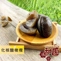化核醋橄欖 200g 酸甘甜 蜜餞 解膩 古早味蜜餞 辦公室零食 蜜餞推薦 懷舊滋味【甜園】