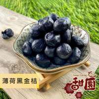 薄荷黑金桔 200g 酸甘甜 蜜餞 解膩 古早味蜜餞 辦公室零食 蜜餞推薦 懷舊滋味【甜園】