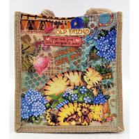 復古風可愛貓咪帆布環保購物袋 - 時尚與實用兼具的綠色選擇