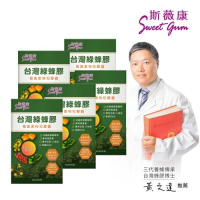 Sweet Gum台灣綠蜂膠葉黃素枸杞膠囊超值組合，天然護眼護健康！