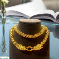 黃金編織項鍊