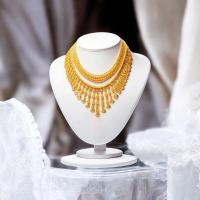 華麗典雅黃金奢華項鍊套組，展現層次魅力與個人風格