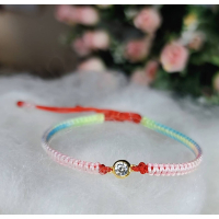 彩虹編織鋯石手鍊：編織夢想的漸層飾品，為你的每一天添上幸運與祝福