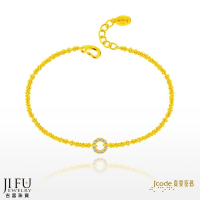 吉富珠寶銀樓-真愛密碼新款【緣份(桂花鍊) - 黃金手鍊】→※下標前請先詢問當日價格