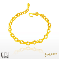 吉富珠寶銀樓-真愛密碼新款【經典雋永 - 黃金手鍊】→※下標前請先詢問當日價格