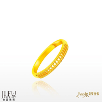 吉富珠寶銀樓-真愛密碼新款【光之縫 - 黃金戒指】→※下標前請先詢問當日價格