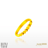 吉富珠寶銀樓-真愛密碼新款【一圈心動 - 黃金戒指】→※下標前請先詢問當日價格