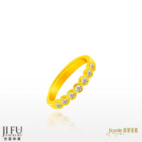 吉富珠寶銀樓-真愛密碼新款【指尖有光 - 黃金戒指】→※下標前請先詢問當日價格