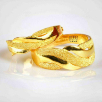 吉富珠寶銀樓【黃金對戒】R018C0501→●下標前請先詢問當日優惠價格● 黃金對戒 9999純金 情人對戒 結婚金飾