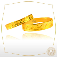 吉富珠寶銀樓【男女對戒】R018C3201→●下標前請先詢問當日優惠價格● 黃金戒指 9999純金 情人對戒 結婚金飾