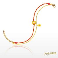 吉富珠寶銀樓-真愛密碼🀄️👉水波送財👈🀄️【有錢花-紅/黑編織手鍊】→●下標前請先詢問當日優惠價格●