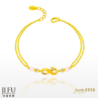 吉富珠寶銀樓-真愛密碼新款【無限星願 - 寶石金手鍊】→※下標前請先詢問當日價格※