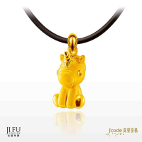 吉富珠寶銀樓-真愛密碼新款【獨角獸 - 黃金墜子】→※下標前請先詢問當日價格※