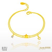 吉富珠寶銀樓-真愛密碼新款【星辰 - 黃金手鍊】→※下標前請先詢問當日價格※