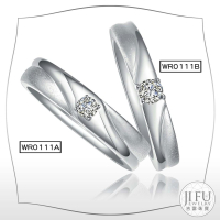 吉富珠寶銀樓-日韓求婚對戒 WR0111【十分鑽石對戒】→※下標前請先詢問當日價格※