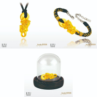 吉富珠寶銀樓-真愛密碼新款【巨財貔貅 - 黃金墜子、編織金手鍊、擺件】→※下標前請先詢問當日價格※