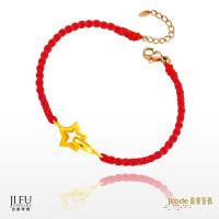 吉富珠寶銀樓-真愛密碼【好星晴 - 黃金編織手鍊】→※下標前請先詢問當日價格※