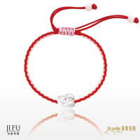 吉富珠寶-真愛密碼【卡娜赫拉 草莓P助 - 純銀編織手鍊鍊】