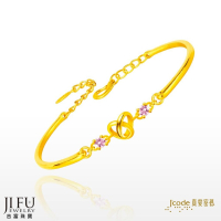 吉富珠寶銀樓-真愛密碼新款【戀結 - 黃金手環 / 手鐲】→※下標前請先詢問當日價格※