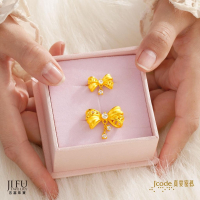 吉富珠寶銀樓-真愛密碼新款【蝴蝶結 - 黃金戒指(大、小)】→※下標前請先詢問當日價格※