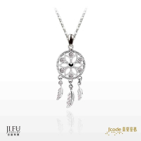 吉富珠寶銀樓-真愛密碼【捕夢網 - 純銀墜子＋白鋼項鍊】→※下標前請先詢問當日價格※