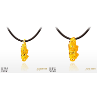 吉富珠寶銀樓-真愛密碼新款【元寶貔貅 - 男／女黃金墜子】→※下標前請先詢問當日價格※