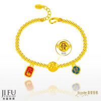 吉富珠寶銀樓-真愛密碼新款【包你財富大吉 - 金珠黃金手鍊】 →※下標前請先詢問當日價格※