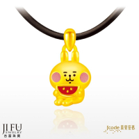 真愛密碼新款【卡娜赫拉的小動物 西瓜粉紅兔兔 - 黃金墜子】→※下標前請先詢問當日優惠價格※