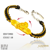 吉富珠寶銀樓-真愛密碼新款【咬財入庫 貔貅 長版-男編織金手鍊】→※下標前請先詢問當日優惠價格※