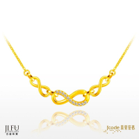 吉富珠寶銀樓-真愛密碼新款【無限愛鍊 - 黃金項鍊】→※下標前請先詢問當日優惠價格※