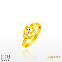 吉富珠寶銀樓-真愛密碼新款【閃耀玫瑰 - 黃金戒指】→※下標前請先詢問當日優惠價格※