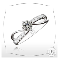 吉富珠寶銀樓-K金求婚戒【KWS18001四爪造型戒】→●下標前請先詢問當日優惠價格●鑽戒 14K 18K 精美車工鑽石