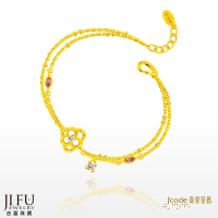 吉富珠寶銀樓-真愛密碼新款【閃耀玫瑰 - 黃金手鍊】→※下標前請先詢問當日優惠價格※