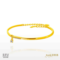 吉富珠寶銀樓-真愛密碼新款【晶彩戀人 - 黃金手環 / 手鐲】→※下標前請先詢問當日優惠價格※