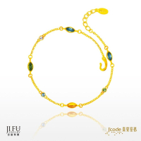 吉富珠寶銀樓-真愛密碼【風尚甜心 - 黃金腳鍊】→※下標前請先詢問當日價格※