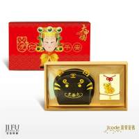 吉富珠寶銀樓-真愛密碼新款【大甲媽虎爺掛飾＋錢母編織手鍊 - 禮盒】→※下標前請先詢問當日價格※