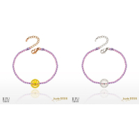 吉富珠寶銀樓-真愛密碼新款【卡娜赫拉的小動物 圈住你粉紅兔兔 - 編織手鍊】→※下標前請先詢問當日價格※