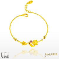 吉富珠寶銀樓-真愛密碼新款【穩賺美狐仙 - 金手鍊】→※下標前請先詢問價格與庫存※