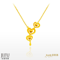 吉富珠寶銀樓-真愛密碼新款【愛情戀曲 - 黃金項鍊】→※下標前請先詢問當日優惠價格※